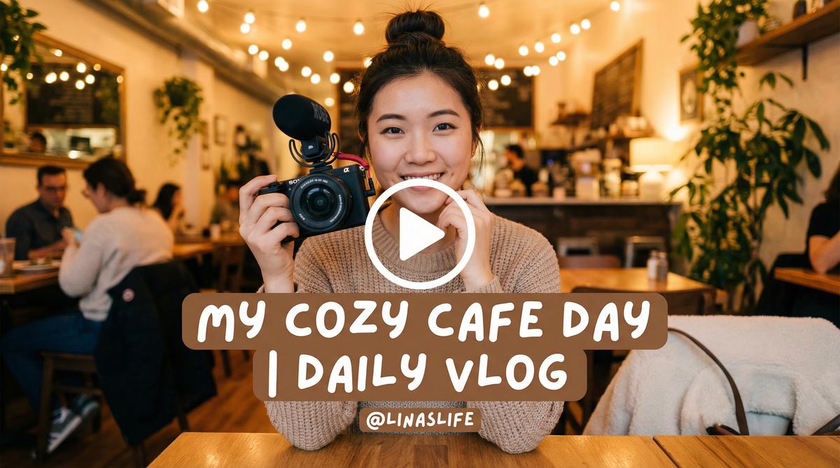 探花VLOG：咖啡馆生活记录